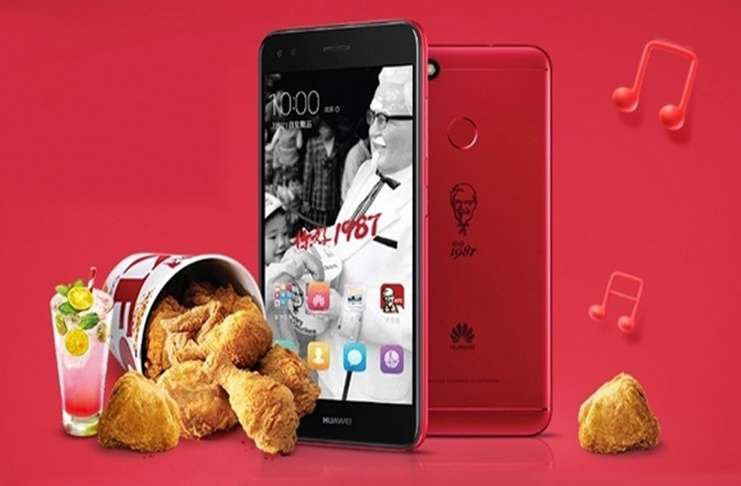 Huawei, KFC için tam 5 bin adet akıllı telefon üretti