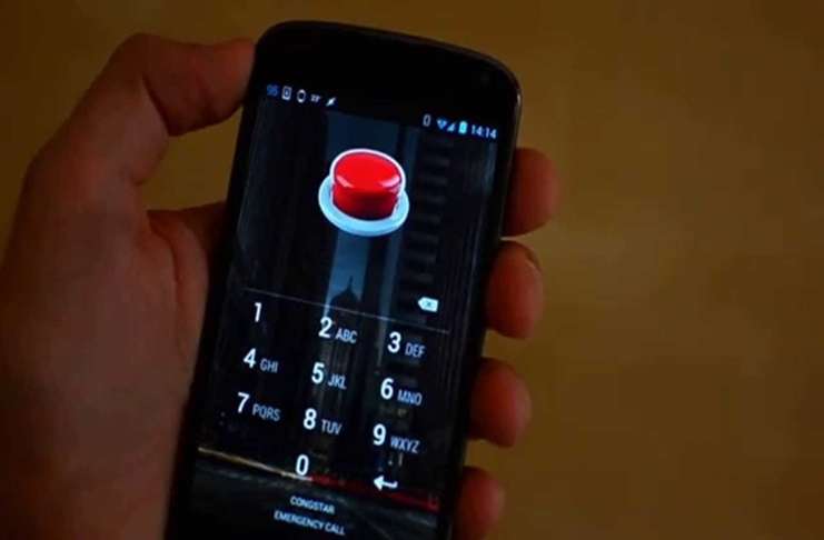 Android için bir panik putonu yola çıkmak üzere
