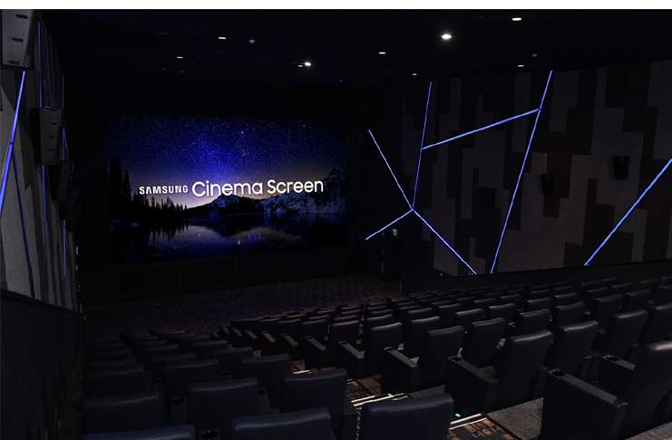 Samsung sinema salonları için devasa büyüklükte yeni bir televizyon tasarladı!